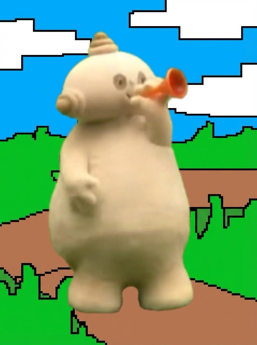Makka Pakka retro gaming